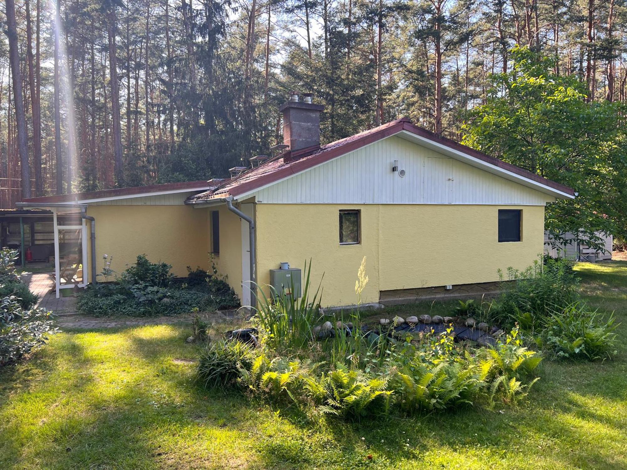 Ferienhaus Im Wald Borkwalde Zewnętrze zdjęcie